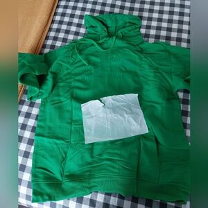 New Ikea Green Cotton Hoodies Gender Free